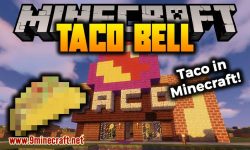 Taco Bell mod for minecraft logo