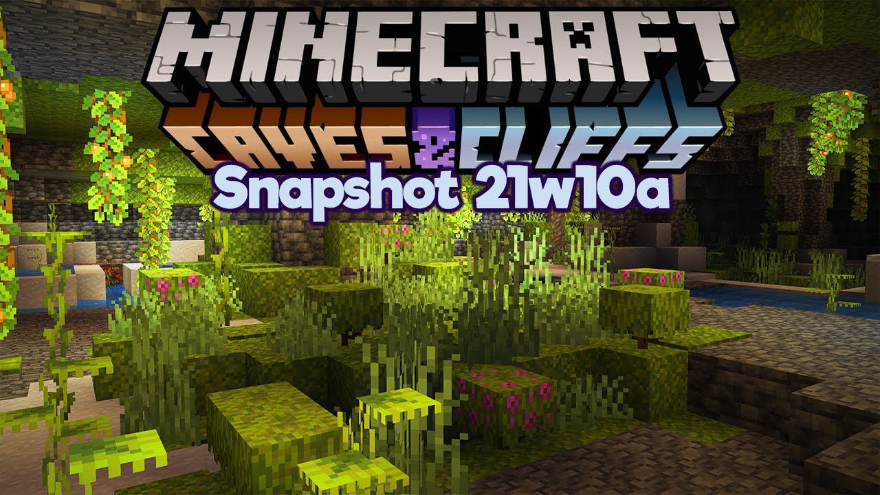 Minecraft 1.17 Snapshot 21w10a