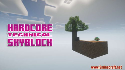 Hardcore Technical Skyblock Map Thumbnail