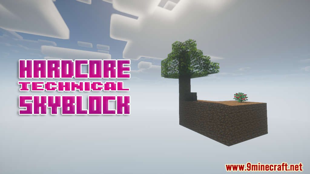 Hardcore Technical Skyblock Map Thumbnail