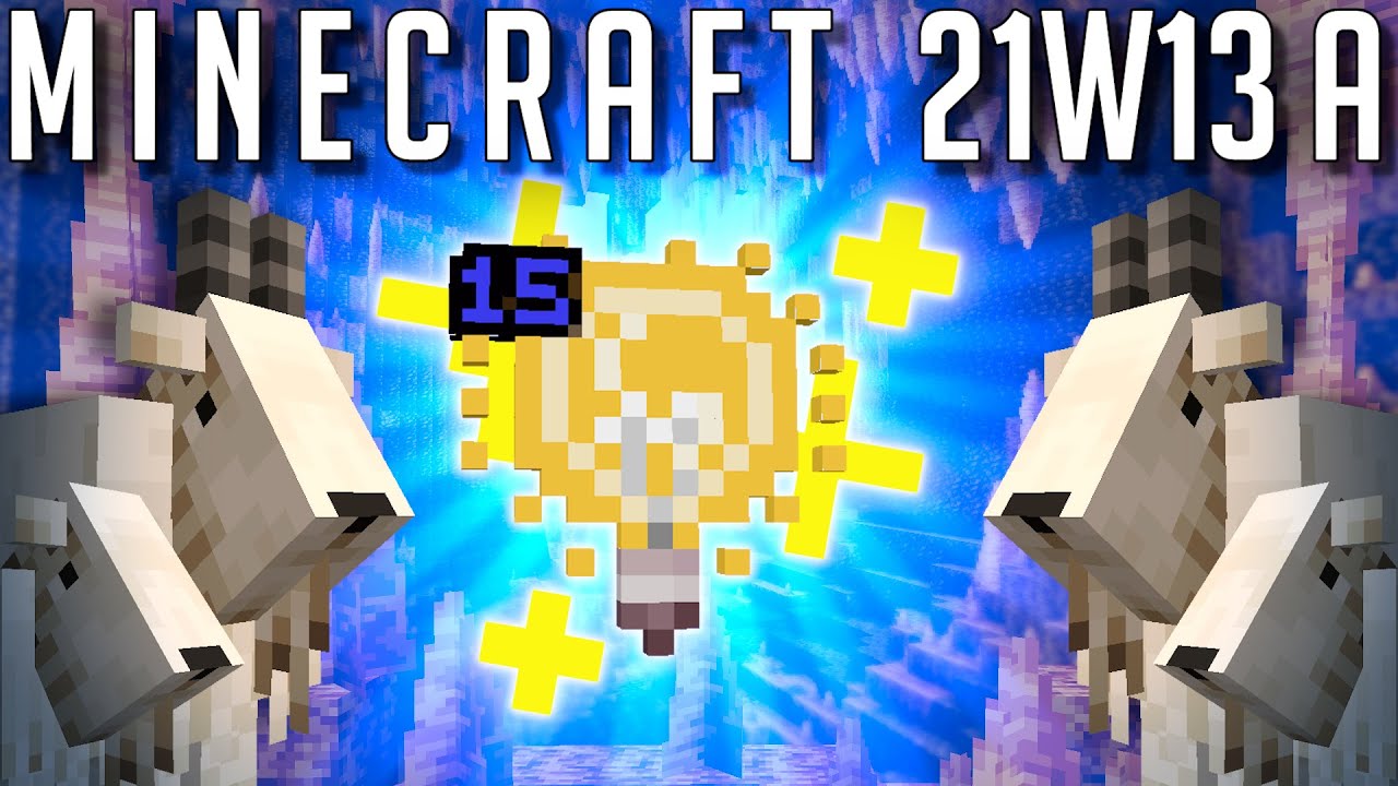 Minecraft 1.17 Snapshot 21w13a