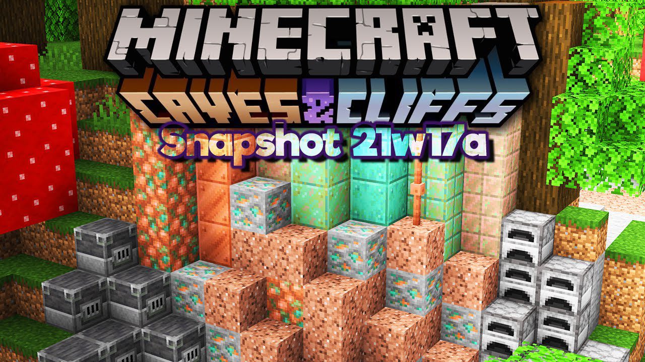 Minecraft 1.17 Snapshot 21w17a
