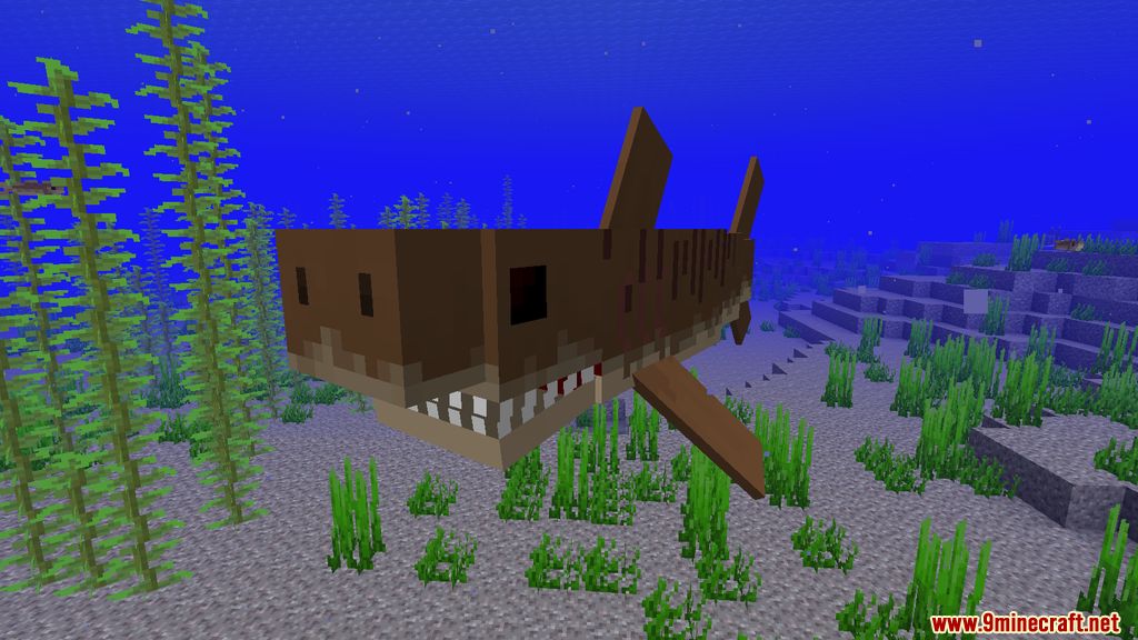 Shark Mod (1.19.2, 1.18.2) - The Fearsome Predator of the Sea ...