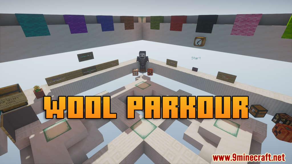 Wool Parkour Map Thumbnail