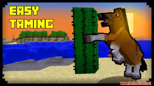Easy Taming Minecraft Data Pack Thumbnail