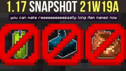 Minecraft 1.17 Snapshot 21w19a