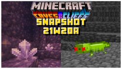 Minecraft 1.17 Snapshot 21w20a