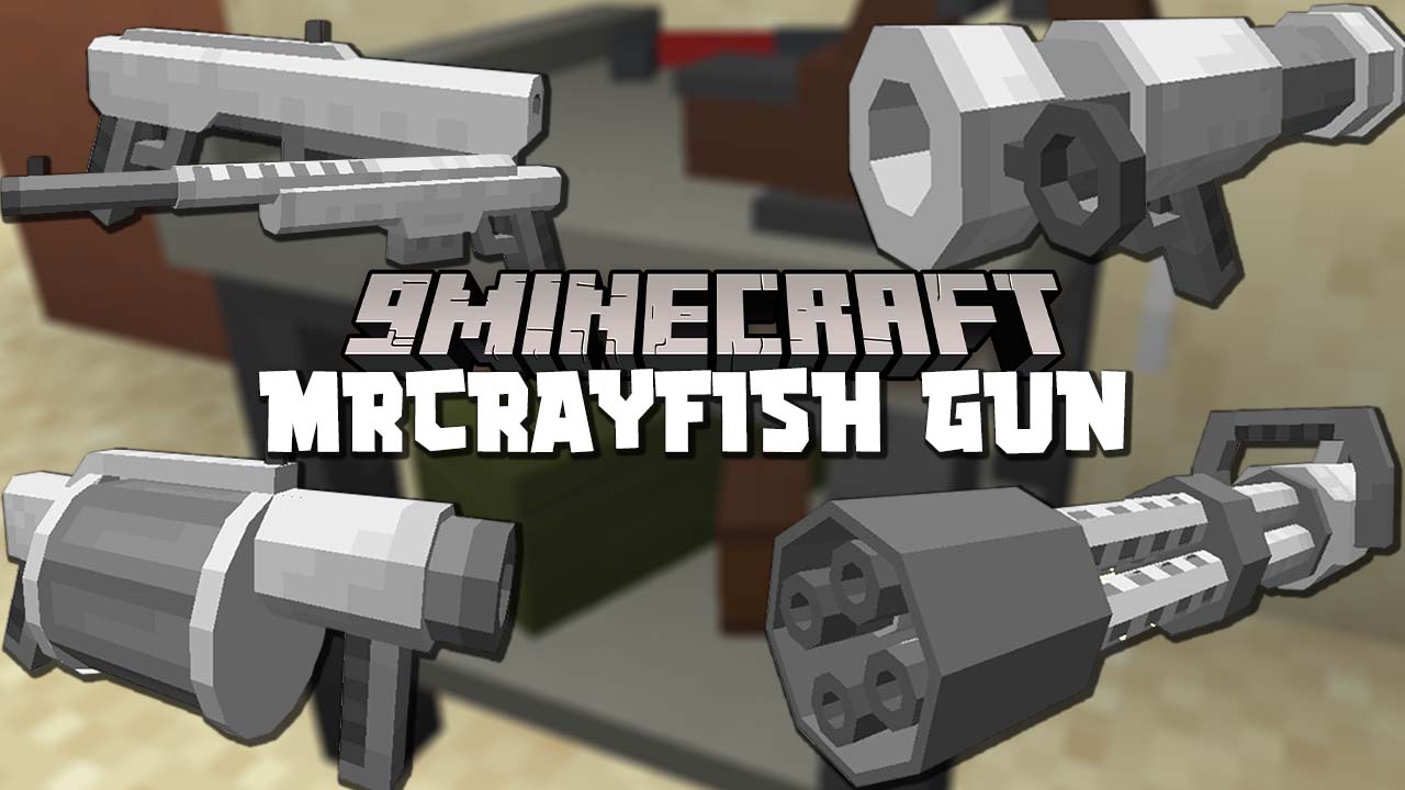 Майнкрафт mrcrayfish gun mod