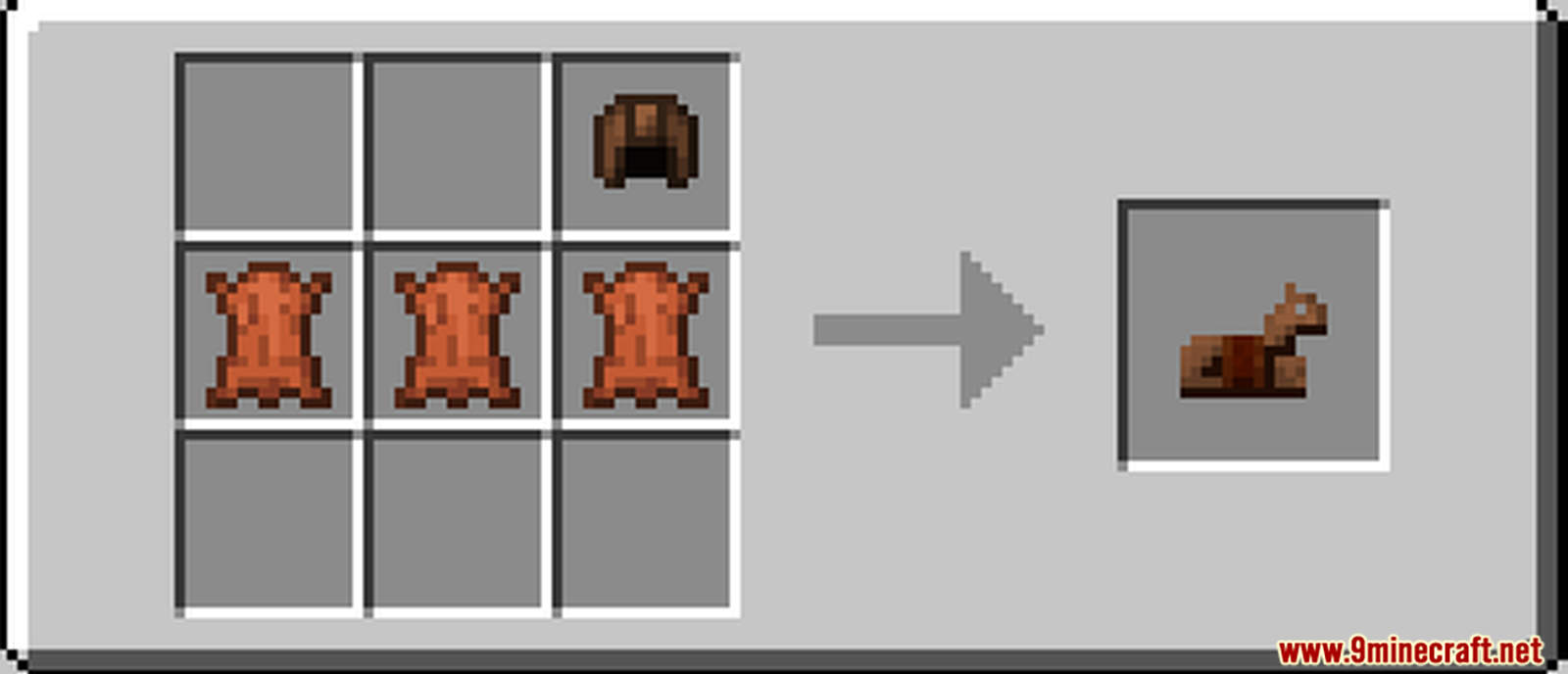 Horse Armor Crafting Data Pack Recipes (1)