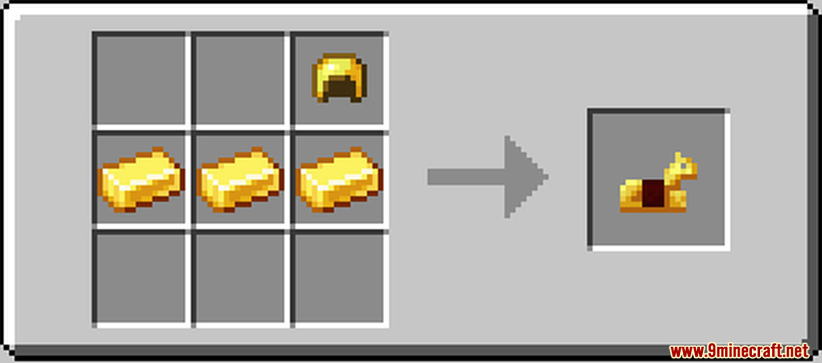 Horse Armor Crafting Data Pack Recipes (3)