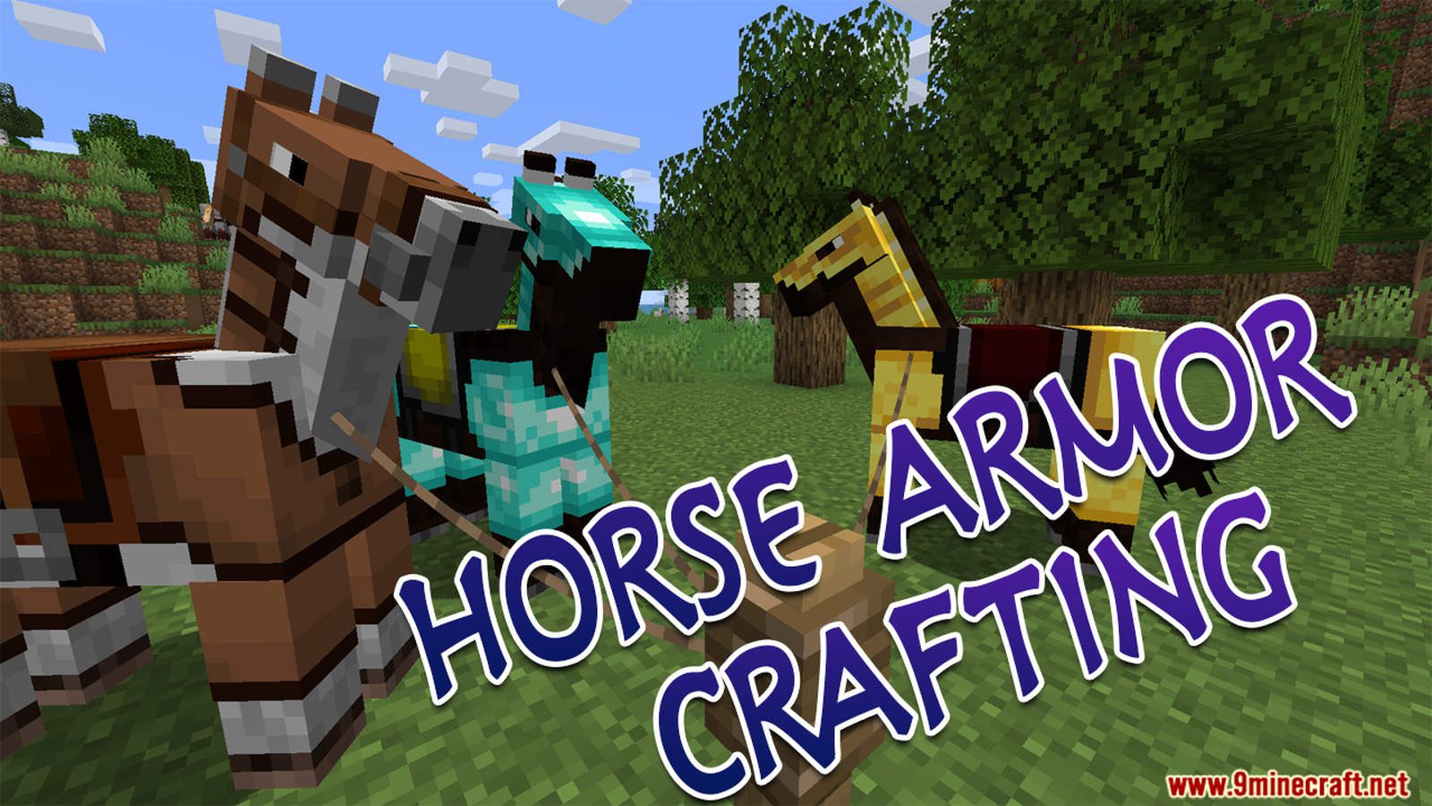 Horse Armor Crafting Data Pack Thumbnail