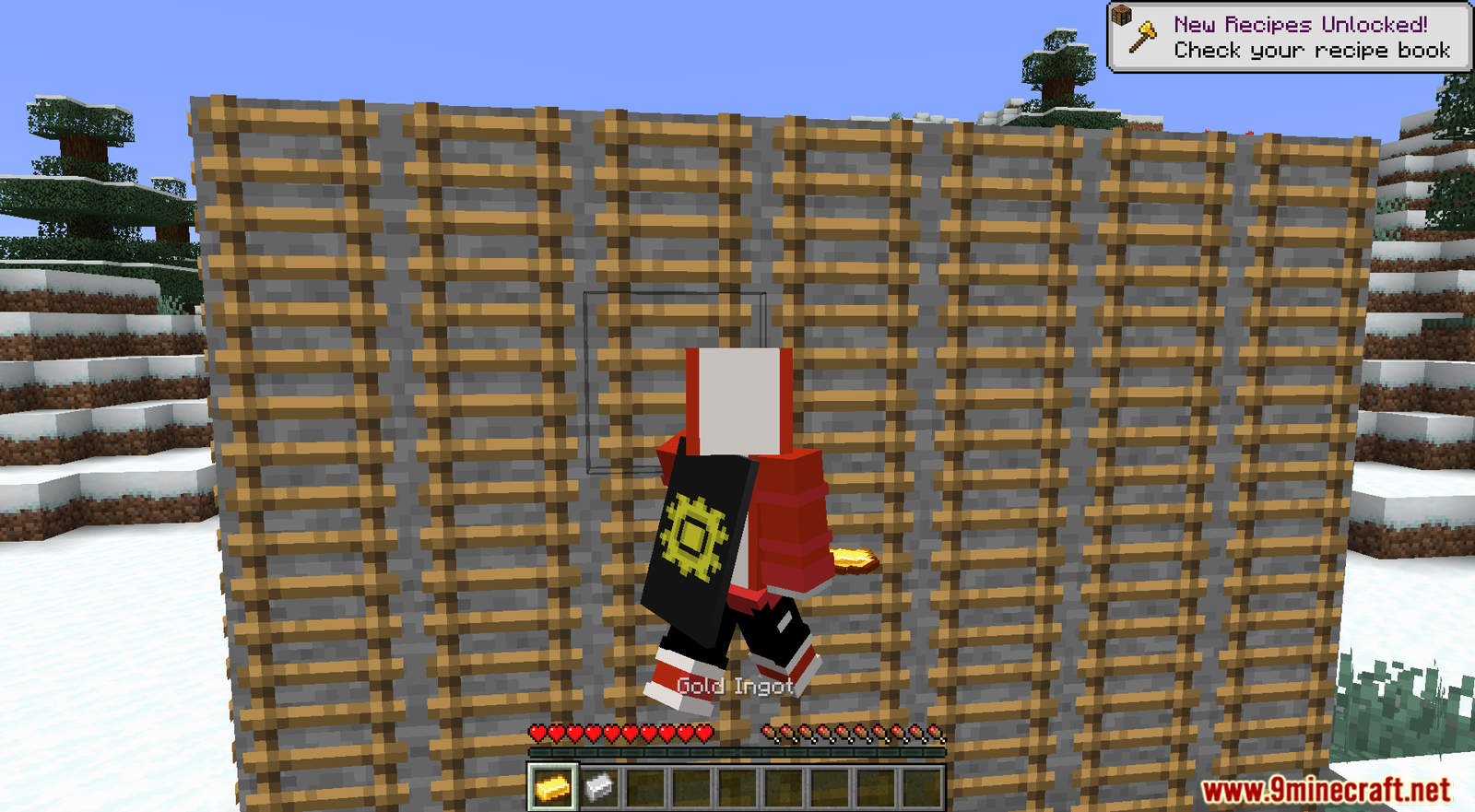 Minecraft But Climbing Up Ladders Brings Valuable Resources Data Pack Screenshots (3)