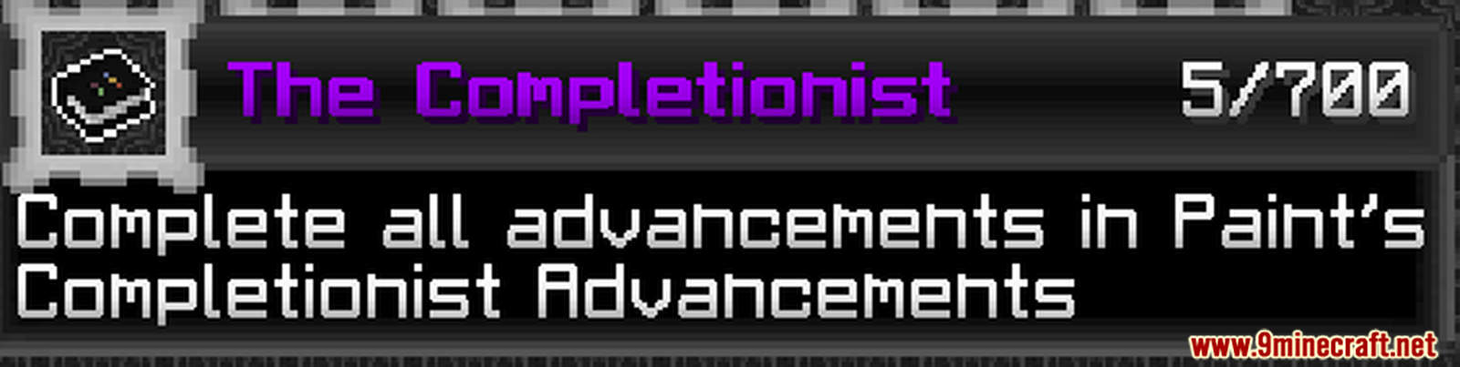 Paint’s Completionist Advancements Data Pack Screenshots (5)