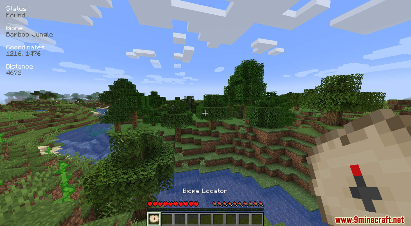 Biome Locator mod for Minecraft (11)