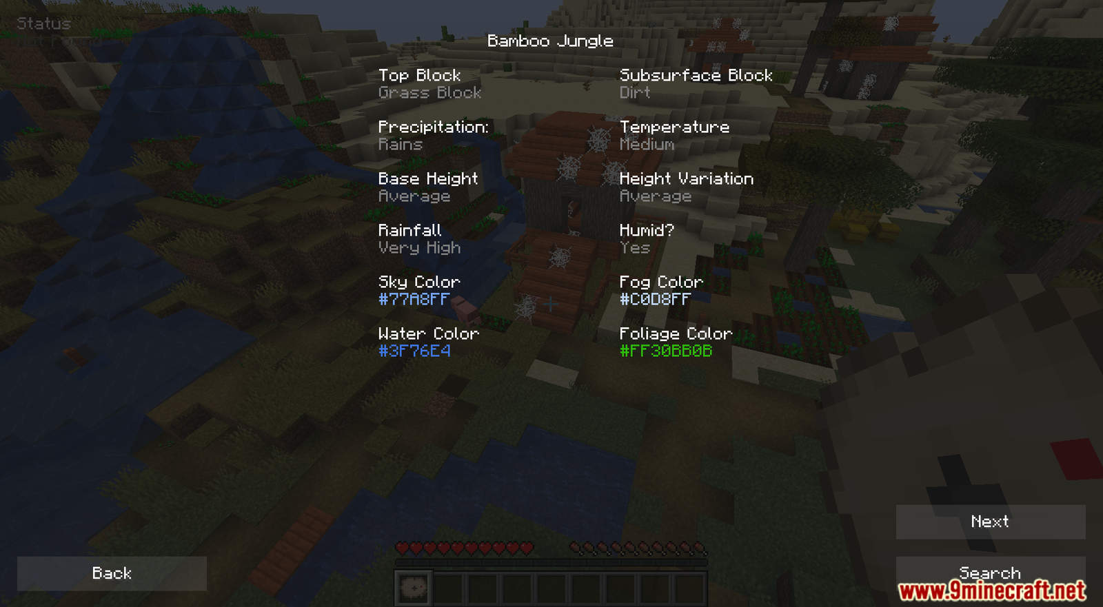 Biome Locator mod for Minecraft (7)