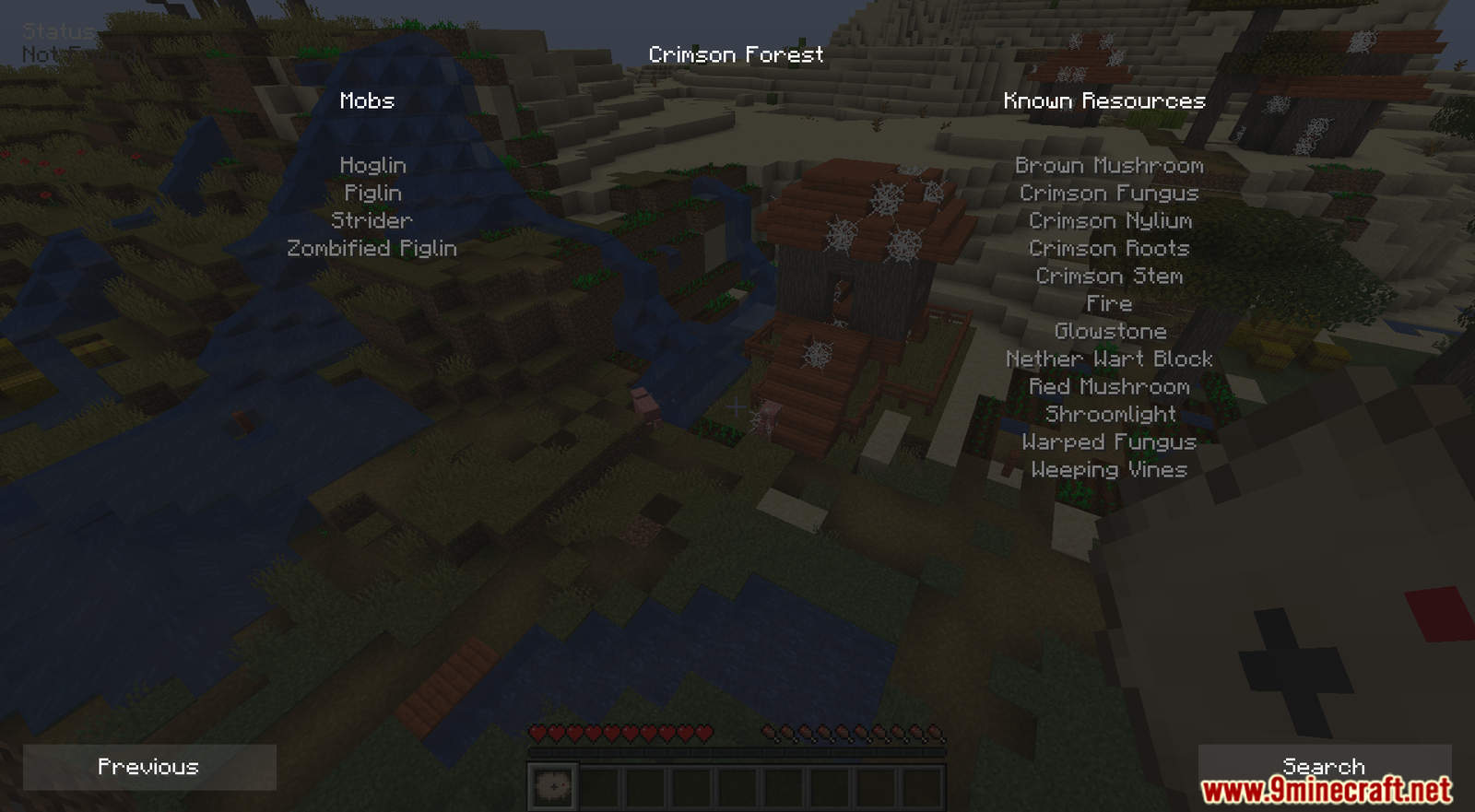 Biome Locator mod for Minecraft (8)