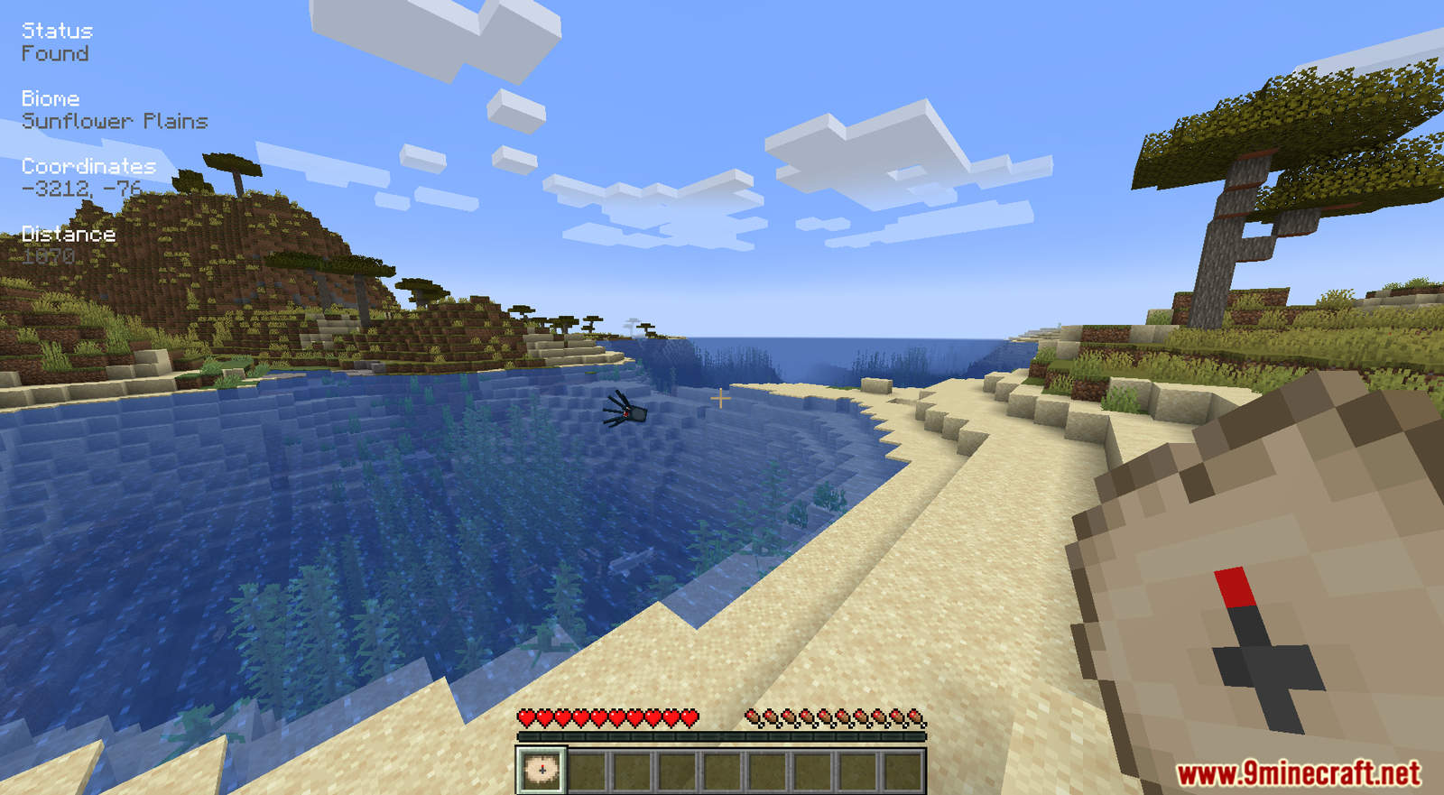 Biome Locator mod for Minecraft (9)