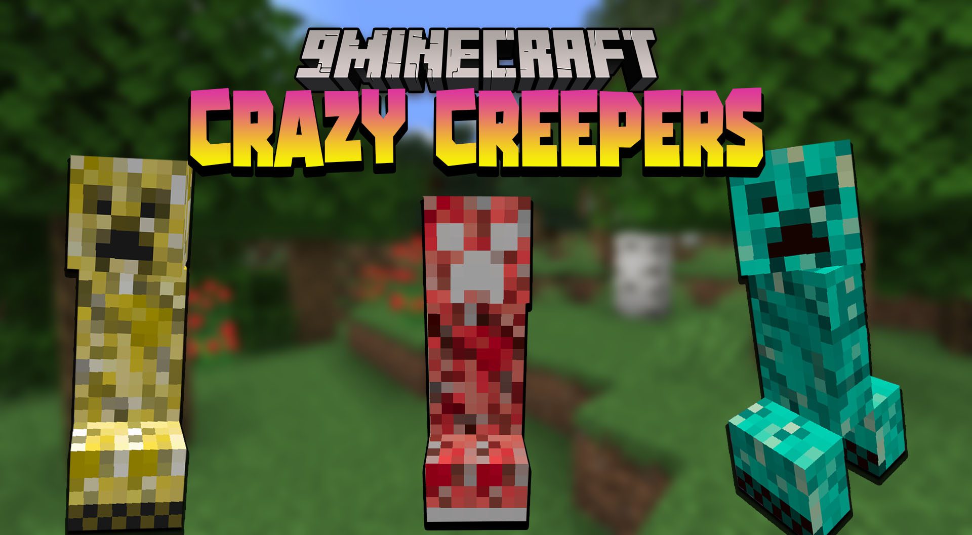 Crazy Creepers mod for Minecraft Thumbnail