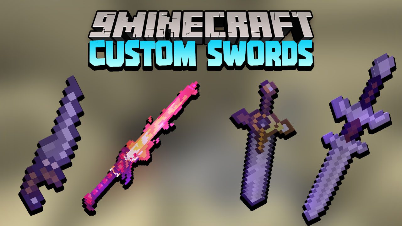 I Added Custom Swords to Minecraft