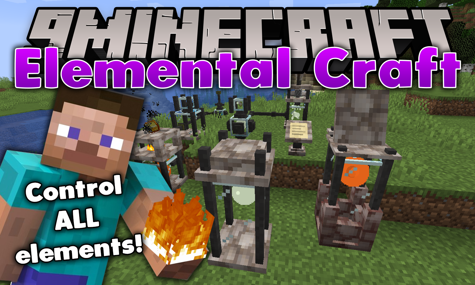 Elementalcraft Mod 1 18 1 1 17 1 Magic Elements 9minecraft Net