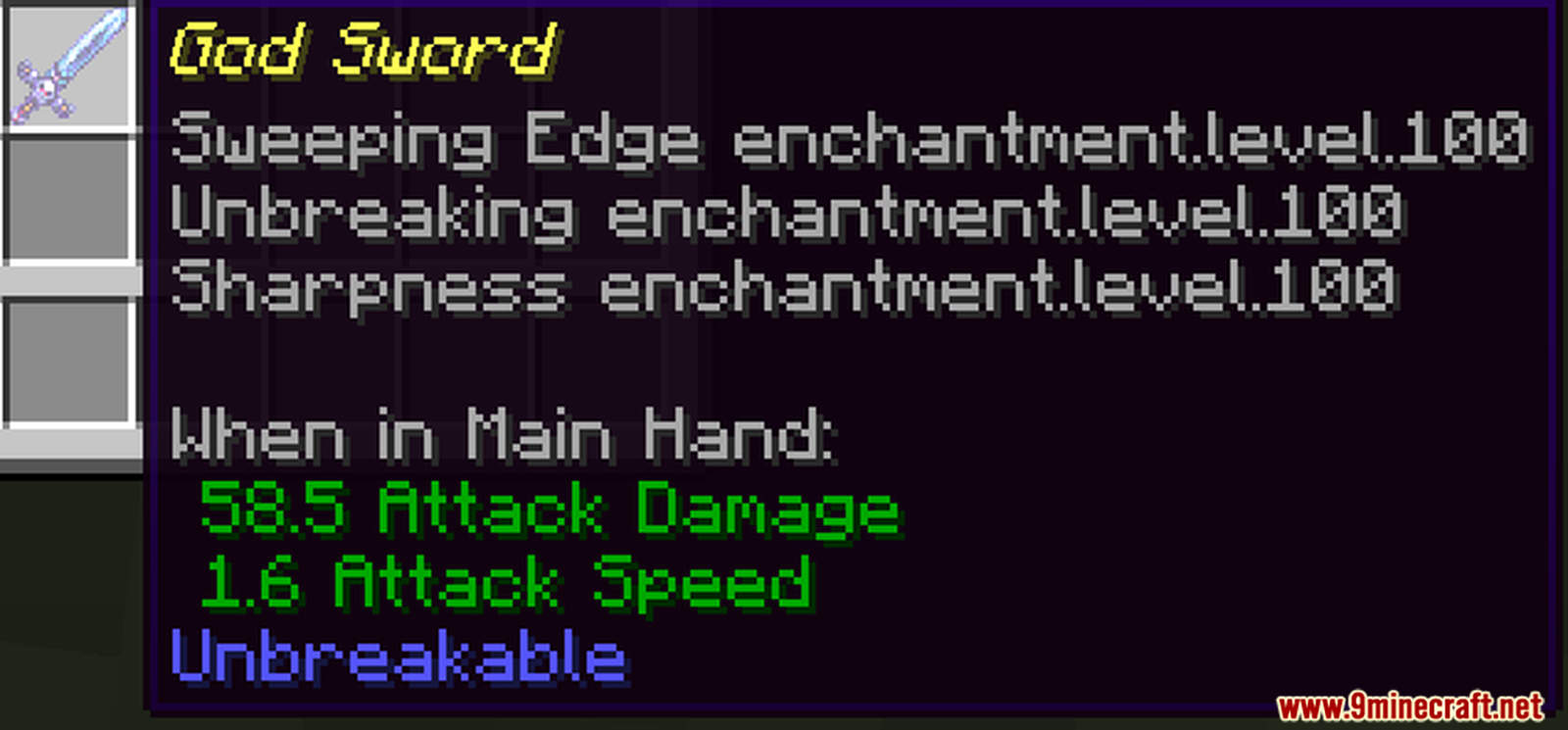 Minecraft GOD SWORDS MOD! OVERPOWERED MINECRAFT SWORDS WITH