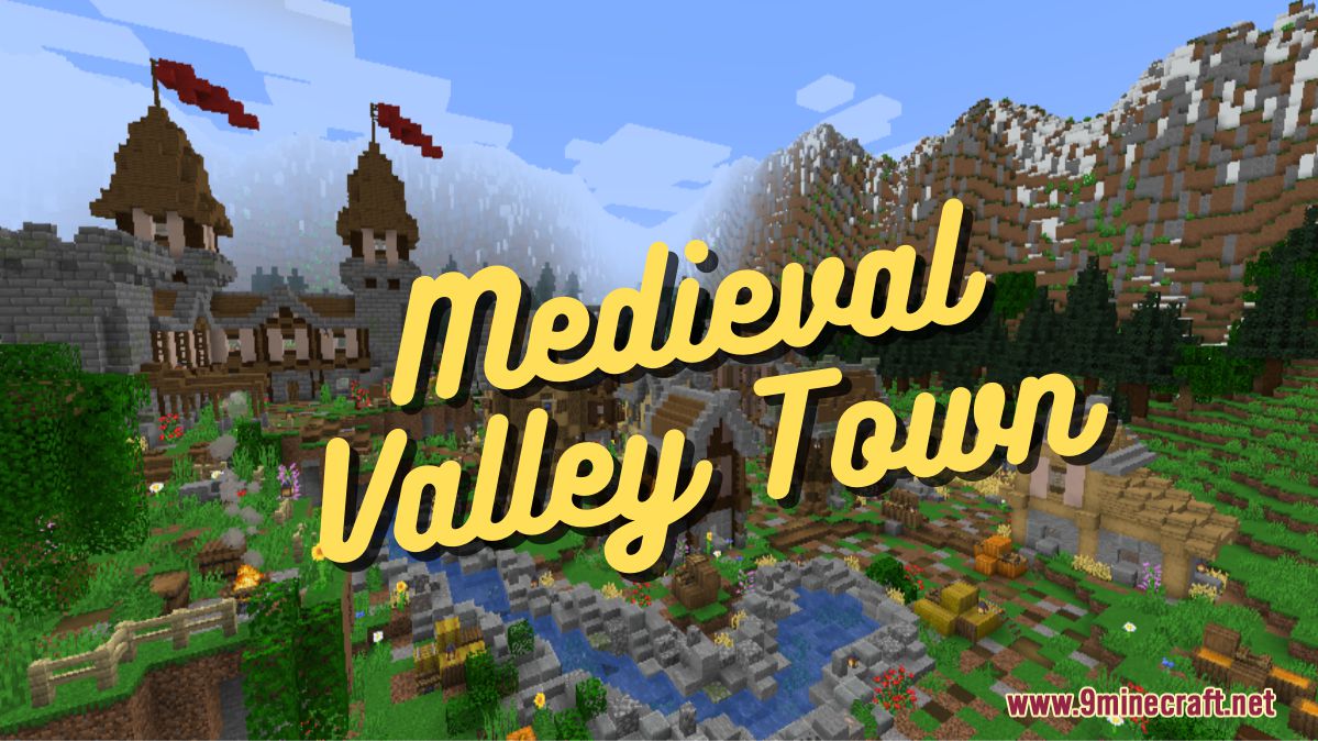 Medieval Valley Town Map