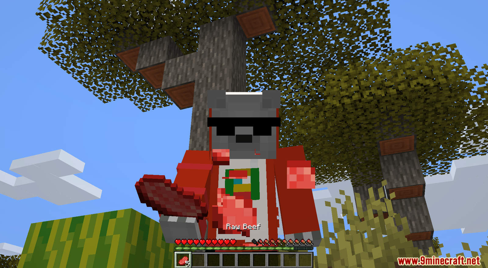 Minecraft But Eating Gives Random Effects Data Pack Screenshots (4)