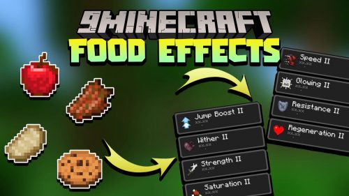 Minecraft But Eating Gives Random Effects Data Pack Thumbnail
