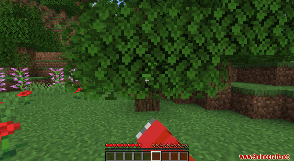 Minecraft But Leaves Are OP Data Pack Screenshots (2)