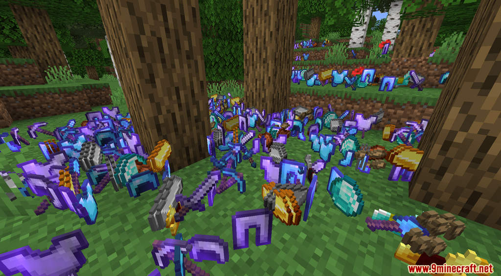 Minecraft But Leaves Are OP Data Pack Screenshots (6)