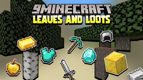 Minecraft But Leaves Are OP Data Pack Thumbnail