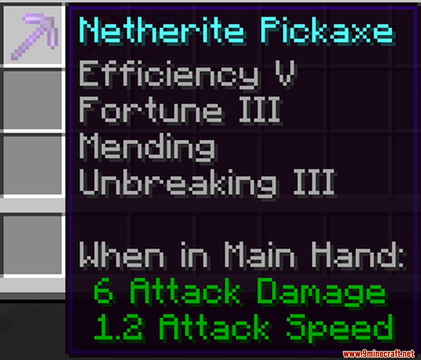 Minecraft But Pickaxes Are Automatically Enchanted Data Pack Screenshots (1)