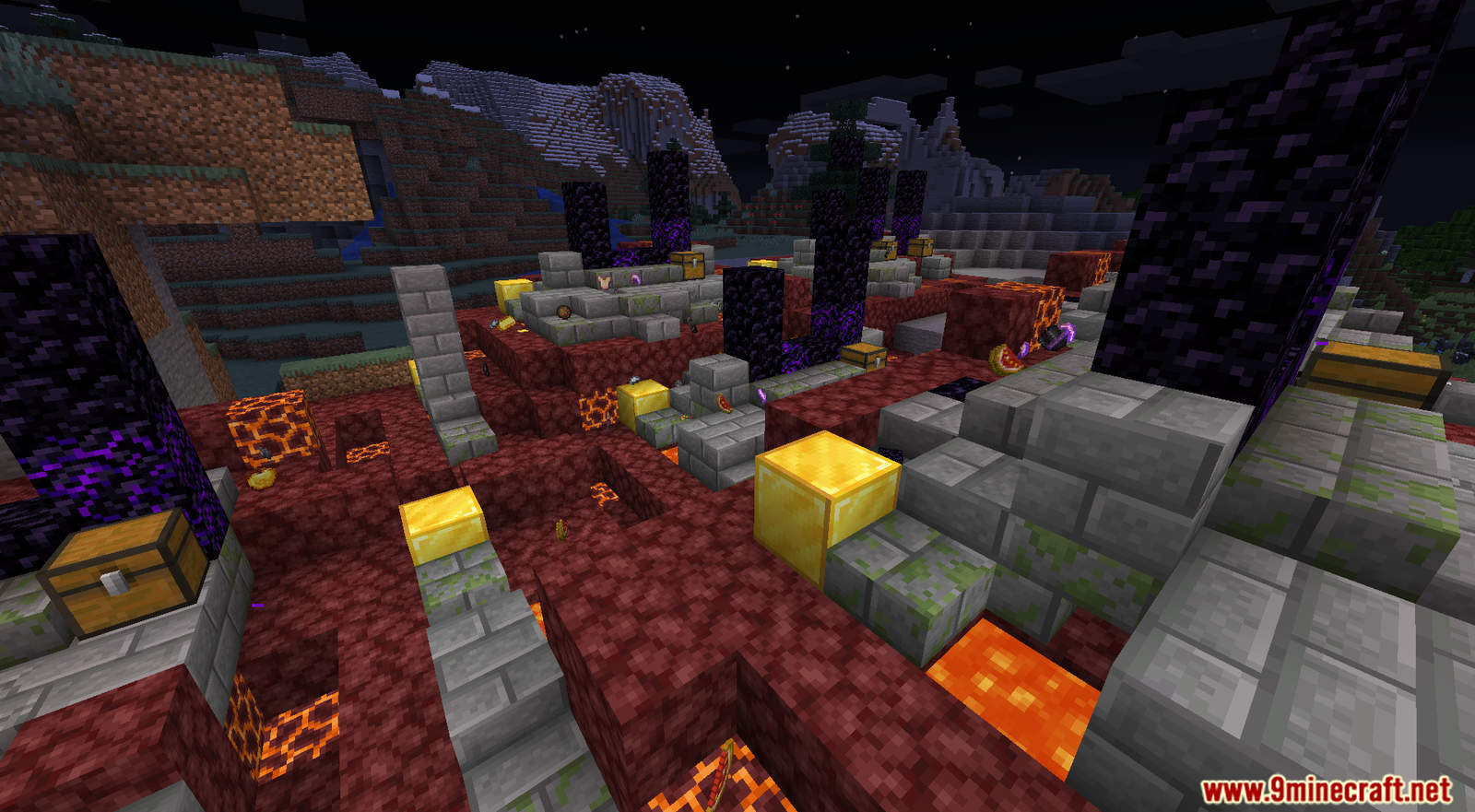 Minecraft But Pickaxes Spawn Structures Data Pack Screenshots (11)