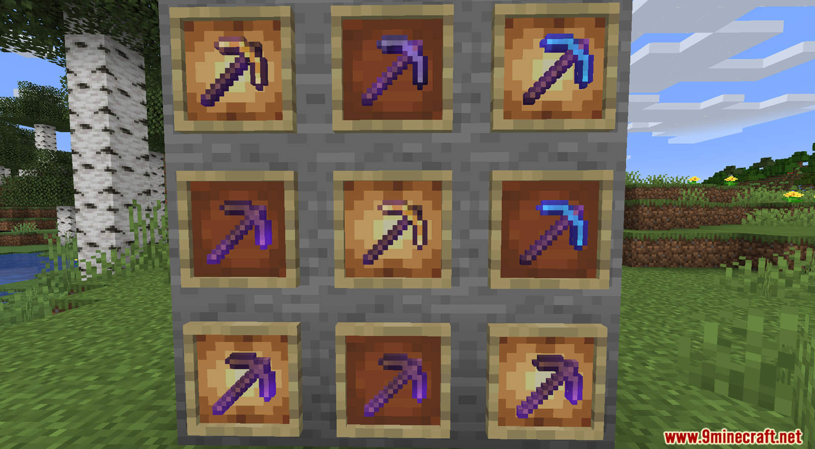 Minecraft But Pickaxes Spawn Structures Data Pack Screenshots (5)