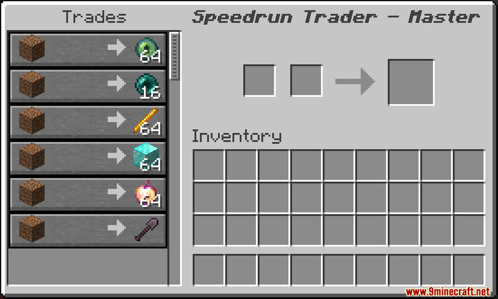 Piglins trade lucky blocks Minecraft Data Pack