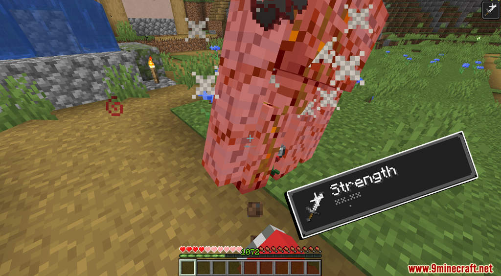 Minecraft But Your XP Equal Strength Data Pack Screenshots (6)