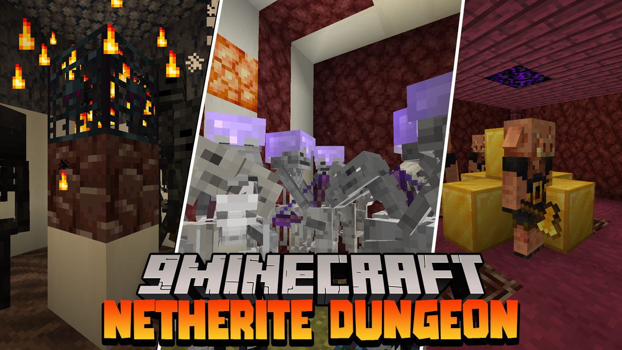 Netherite Dungeons Data Pack Thumbnail