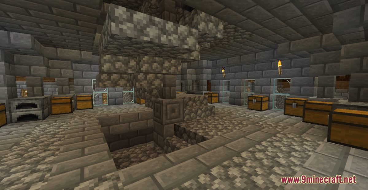 Blacksmith with new 1.17 blocks. : r/Minecraft