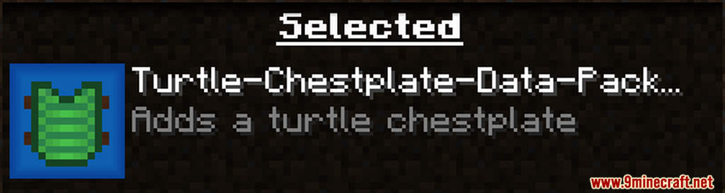 Turtle Chestplate Data Pack Screenshots (11)
