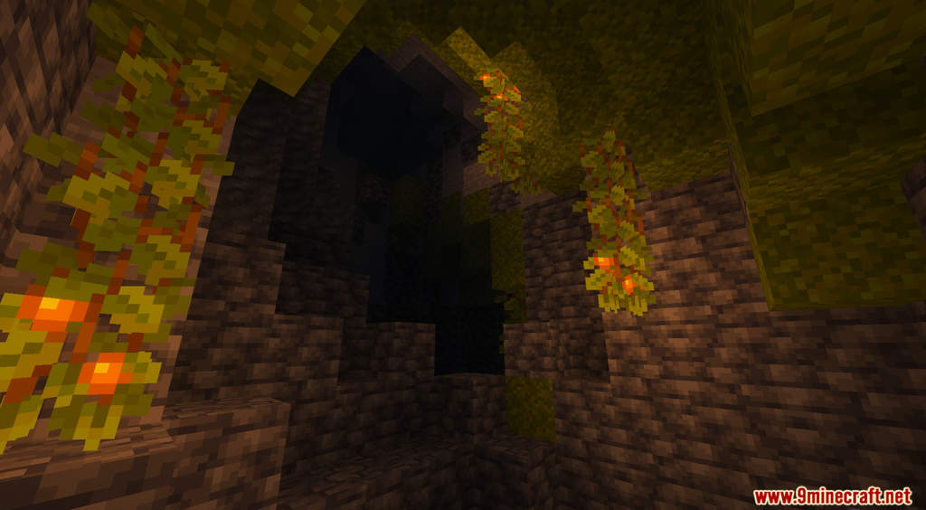 Caves and Cliffs Expansion Pack Caves Biomes Data Pack Screenshots (4)