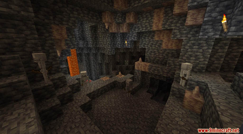 Caves and Cliffs Expansion Pack Caves Biomes Data Pack Screenshots (8)