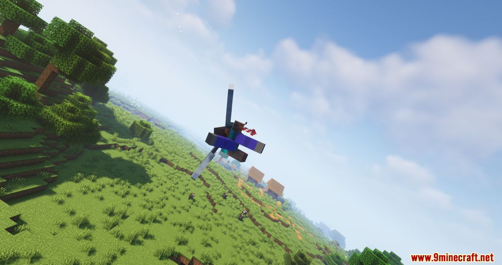 Do a Barrel Roll! A mod that adds a cinematic twist on the elytra flig