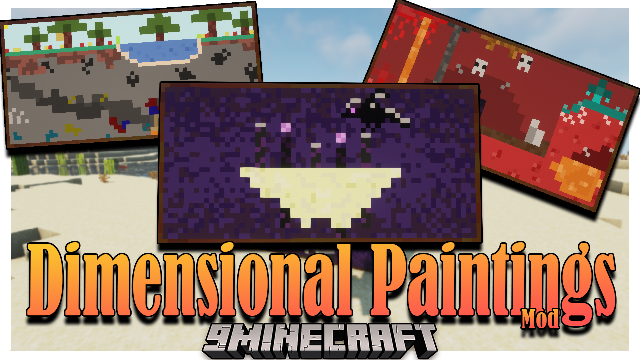 Dimensional Painting Mod 1 19 2 1 18 2 Paintings Decorative Travel 9minecraft Net