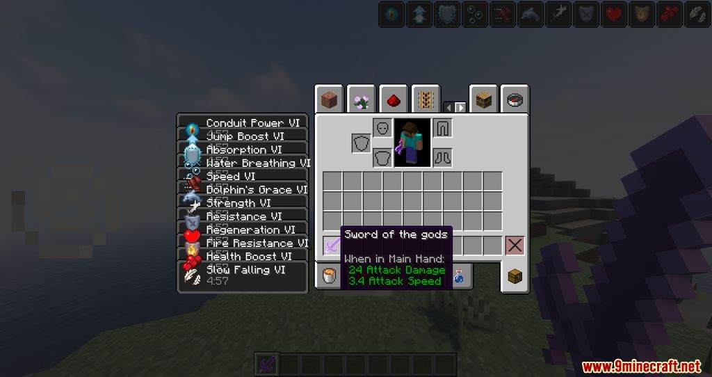 Elemental Swords Addon (1.19) - MCPE/Bedrock Mod 