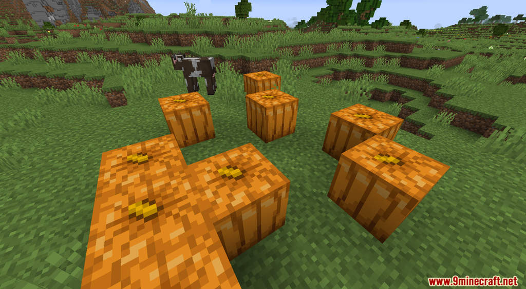 Minecraft But Pumpkin Drops OP Items Data Pack Screenshots (2)