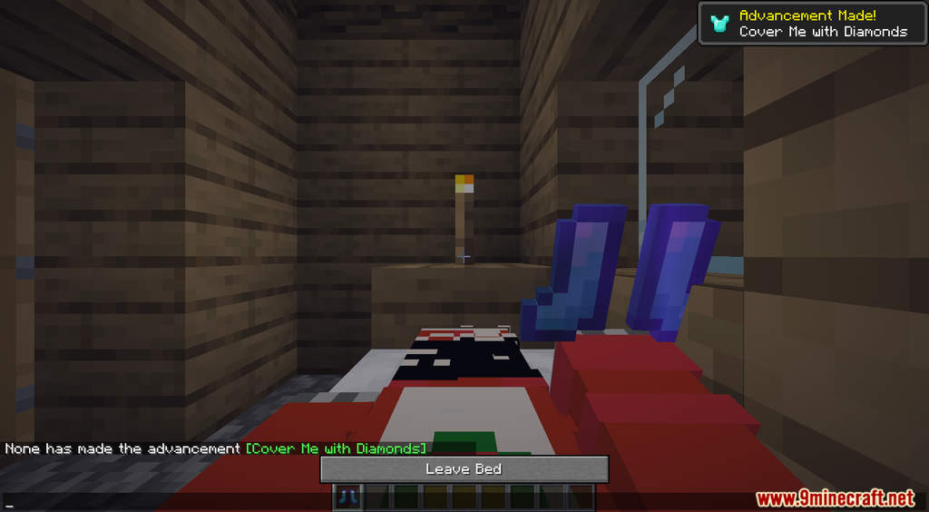 Minecraft But Sleeping Drops OP Loot Data Pack Screenshots (5)