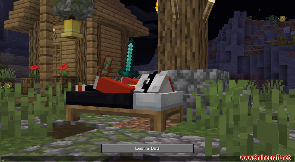 Minecraft But Sleeping Drops OP Loot Data Pack Screenshots (7)