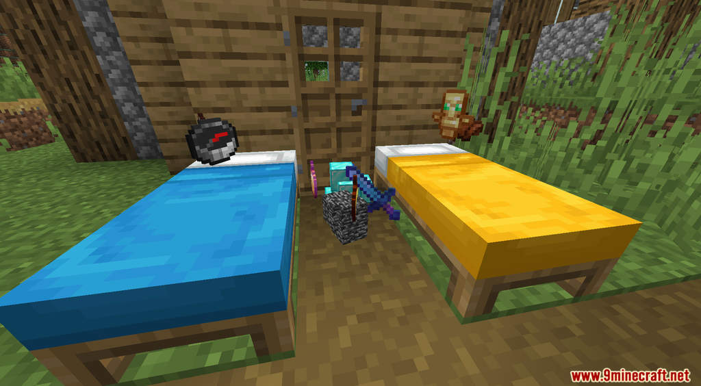 Minecraft But Sleeping Drops OP Loot Data Pack Screenshots (8)