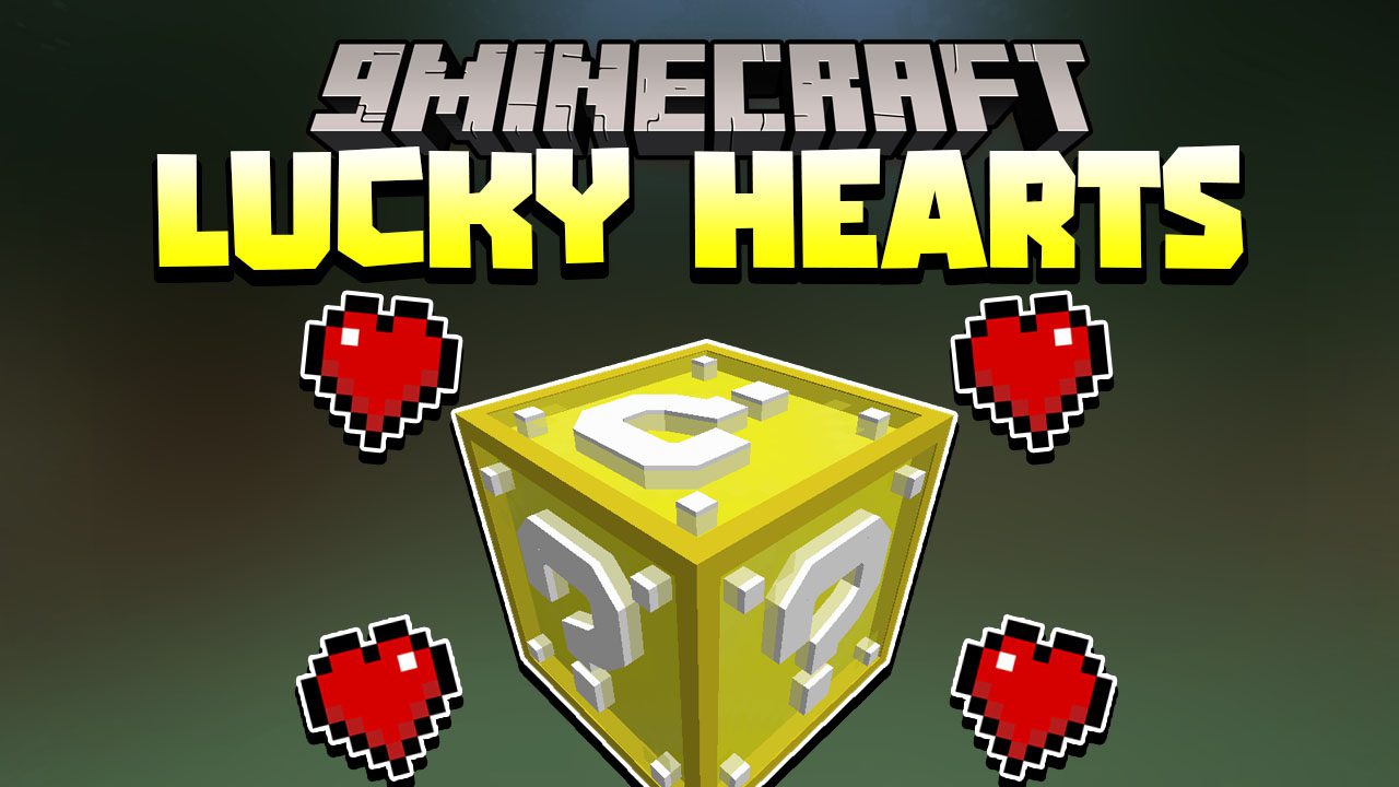 Minecraft But You Have Lucky Hearts Data Pack Thumbnail