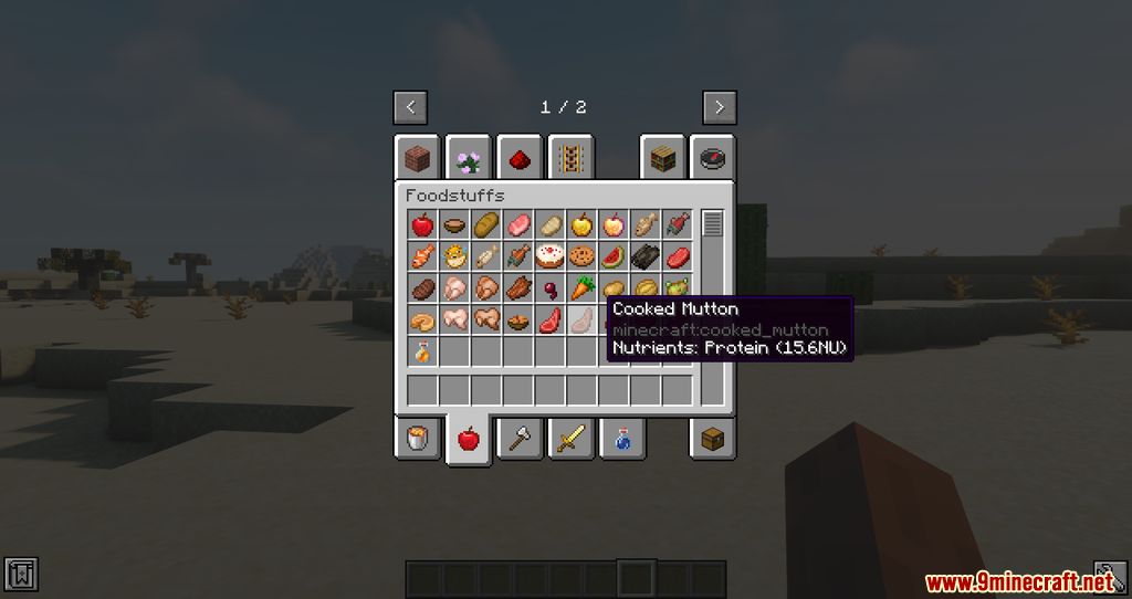 Nutritional Balance mod screenshots 03